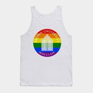 Brown University Pride Flag Tank Top